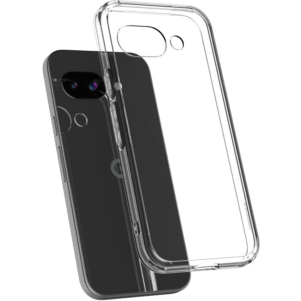 Handyhülle für Google Pixel 9a, Spigen Ultra Hybrid, Transparent