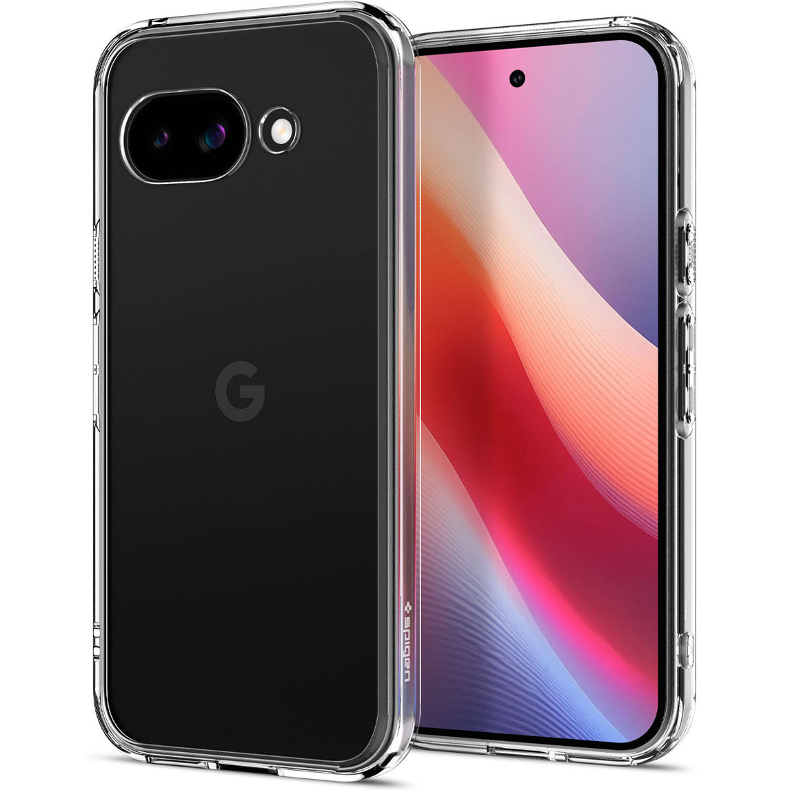 Handyhülle für Google Pixel 9a, Spigen Ultra Hybrid, Transparent