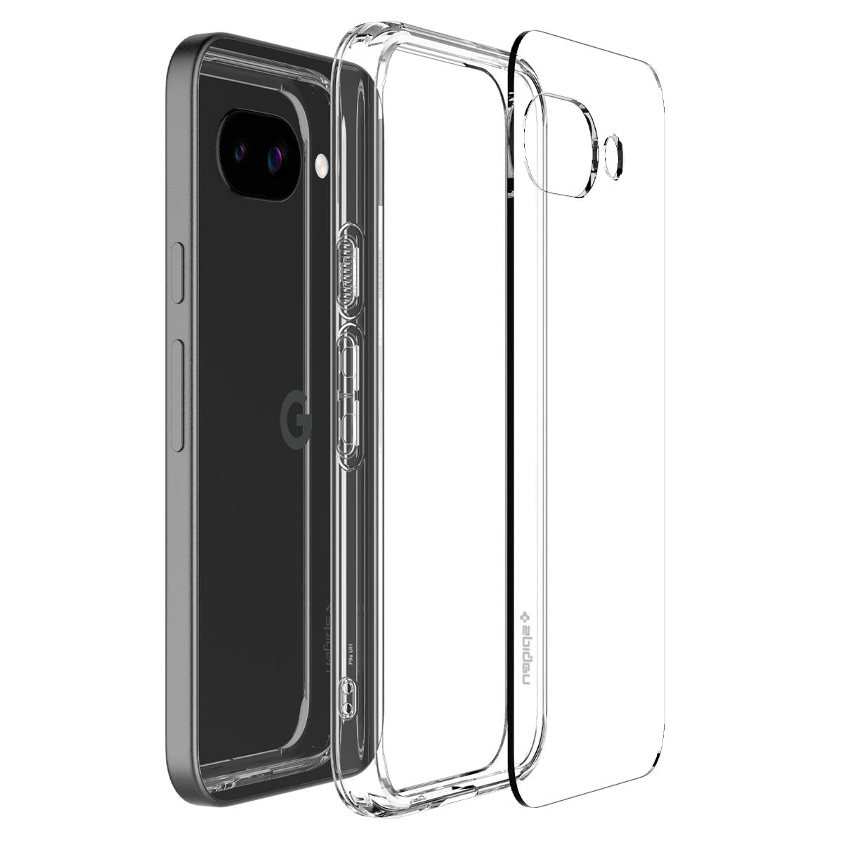 Handyhülle für Google Pixel 9a, Spigen Ultra Hybrid, Transparent