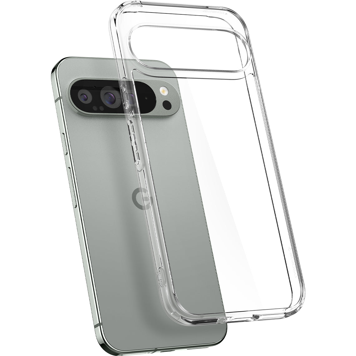 Schutzhülle für Google Pixel 9 Pro XL, Spigen Ultra Hybrid, Transparent