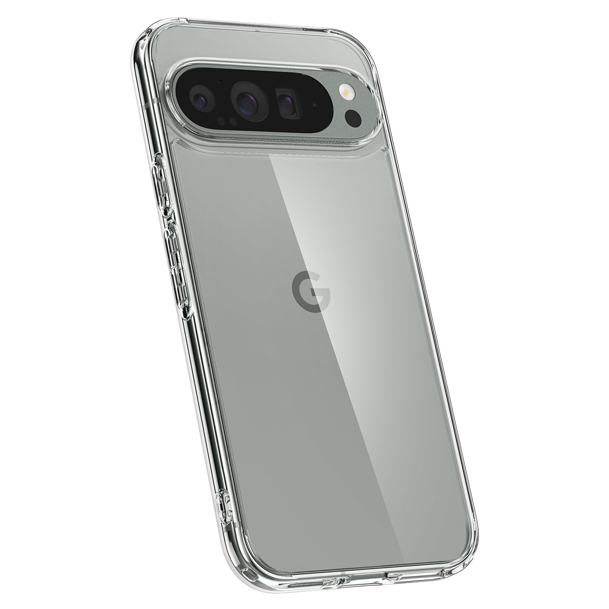Schutzhülle für Google Pixel 9 Pro XL, Spigen Ultra Hybrid, Transparent