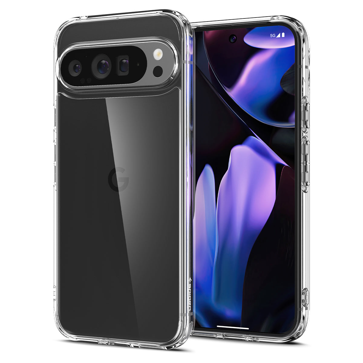 Schutzhülle für Google Pixel 9 Pro XL, Spigen Ultra Hybrid, Transparent