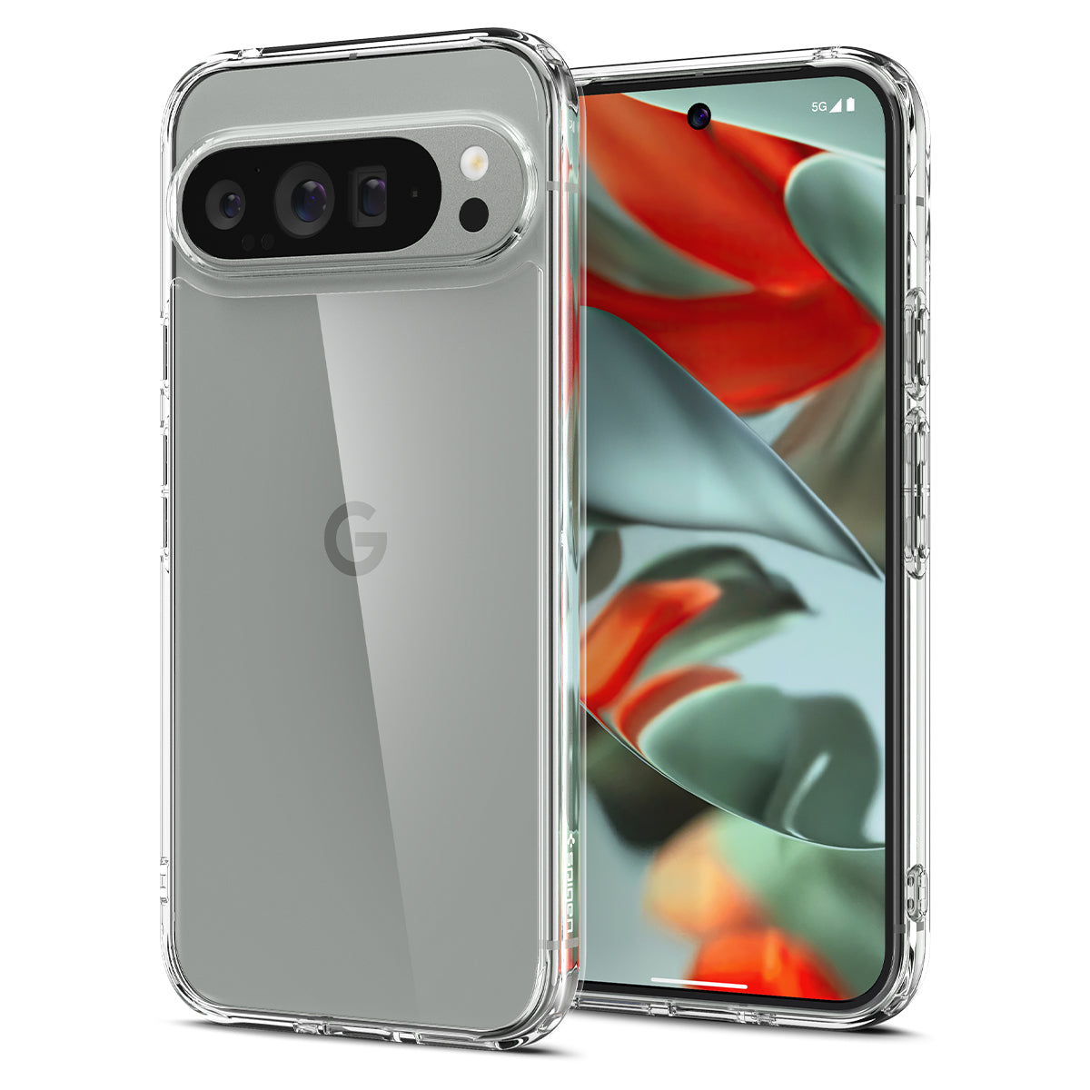 Schutzhülle für Google Pixel 9 Pro XL, Spigen Ultra Hybrid, Transparent
