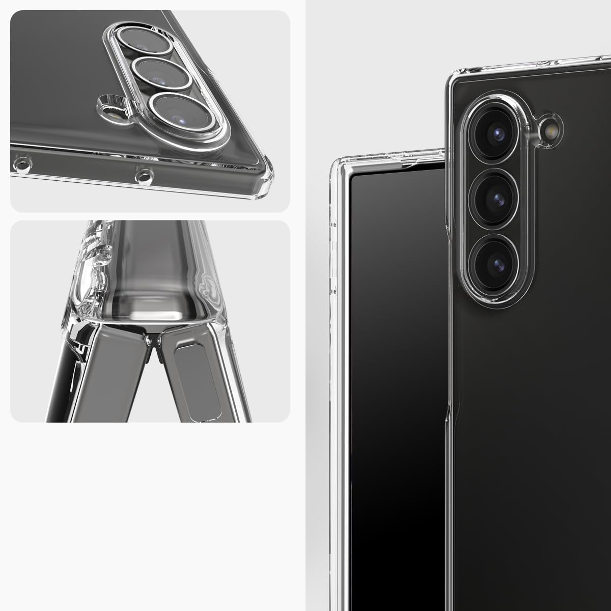 Schutzhülle für Galaxy Z Fold6, Spigen Ultra Hybrid Pro, Transparent