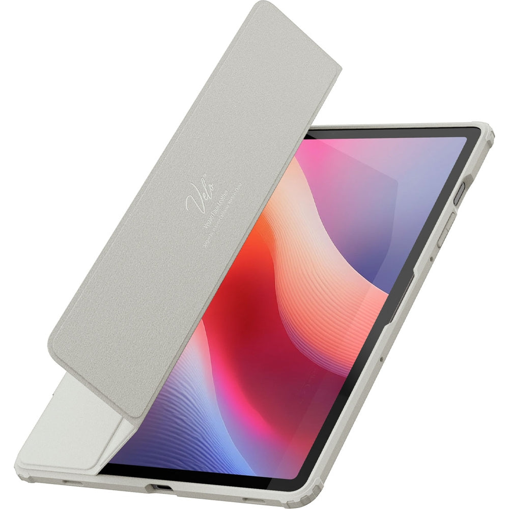 Hülle für Galaxy Tab S10 FE / S9, Spigen Ultra Hybrid Pro, Grau-Transparent