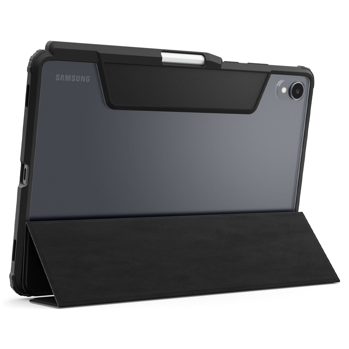 Schutzhülle für Galaxy Tab S11, Spigen Ultra Hybrid Pro, Schwarz-Transparent