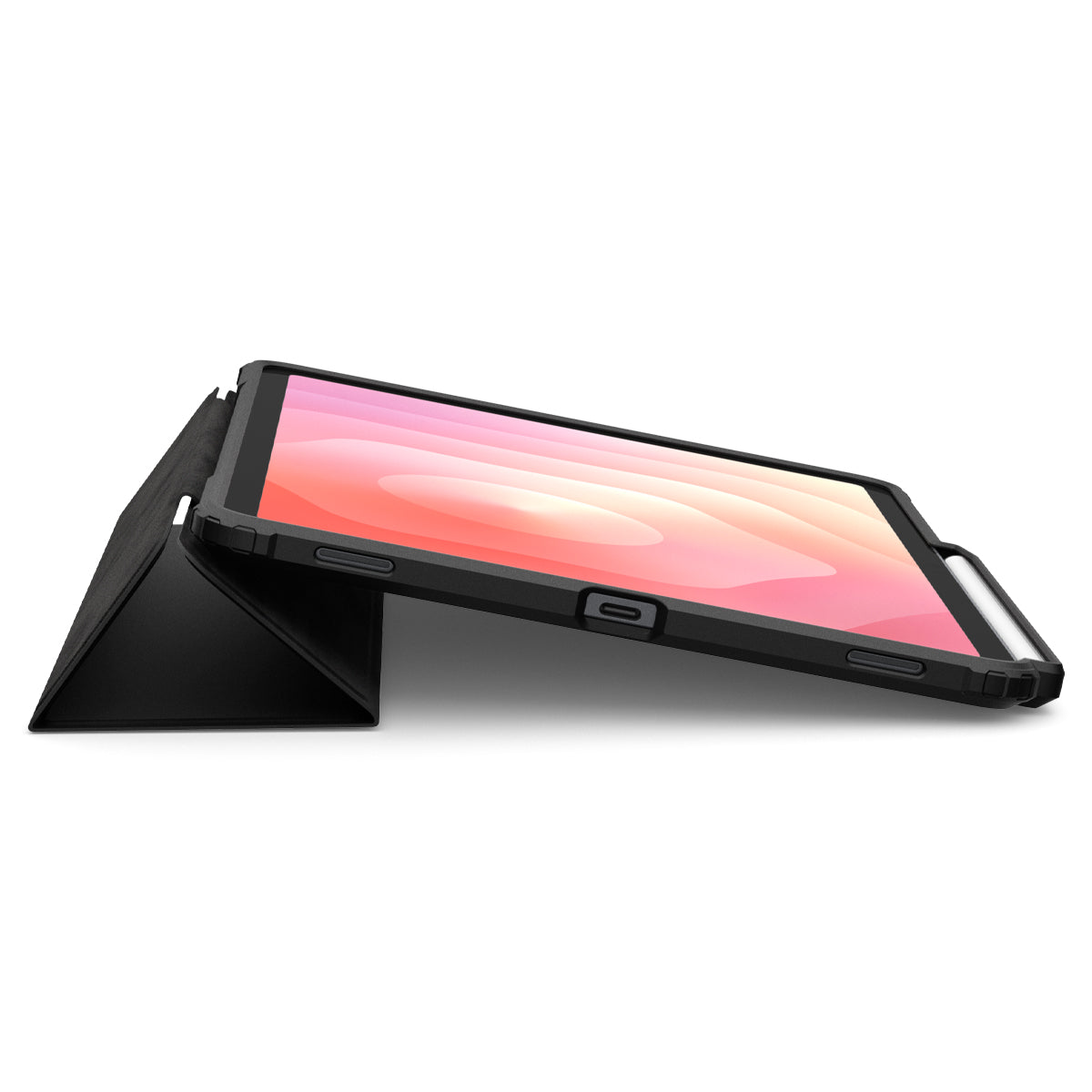 Schutzhülle für Galaxy Tab S11, Spigen Ultra Hybrid Pro, Schwarz-Transparent