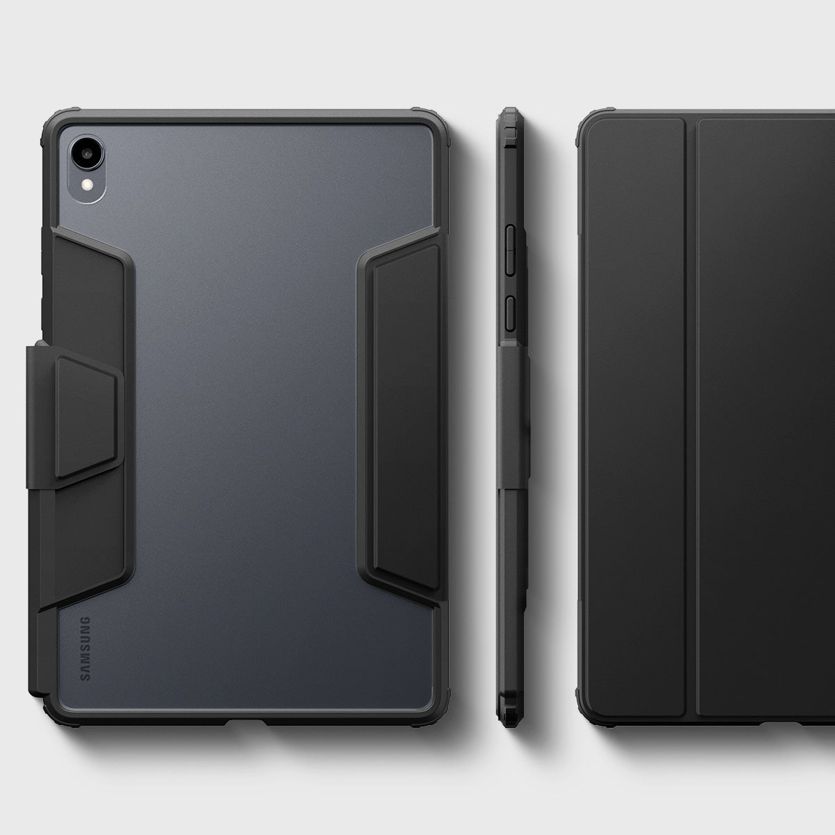 Schutzhülle für Galaxy Tab S11, Spigen Ultra Hybrid Pro, Schwarz-Transparent