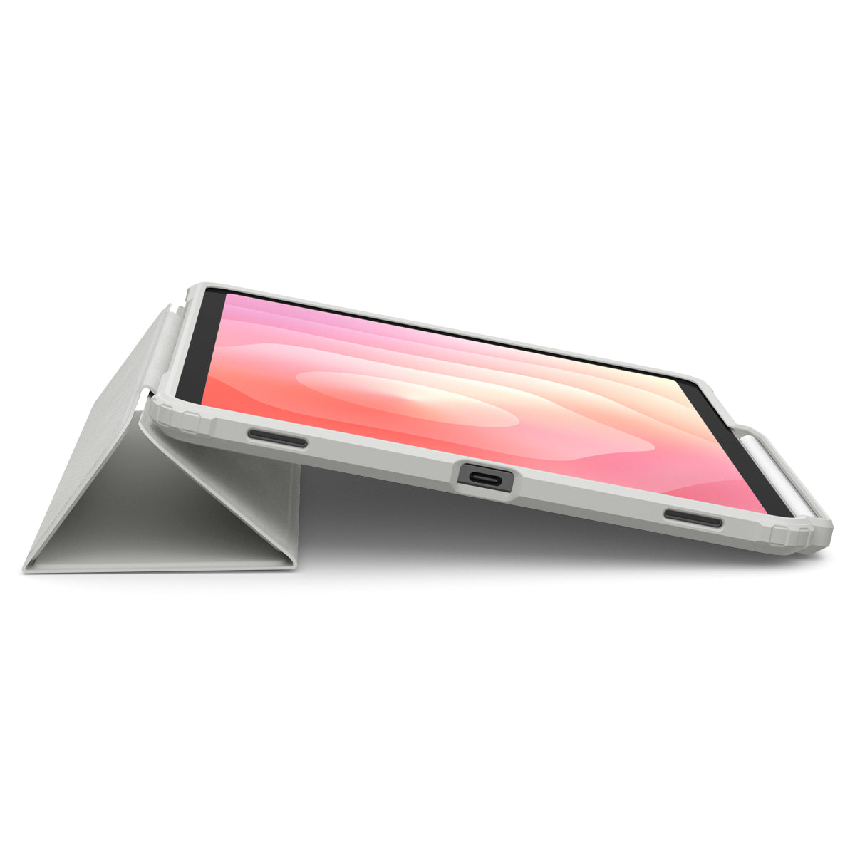 Schutzhülle für Galaxy Tab S11, Spigen Ultra Hybrid Pro, Grau-Transparent