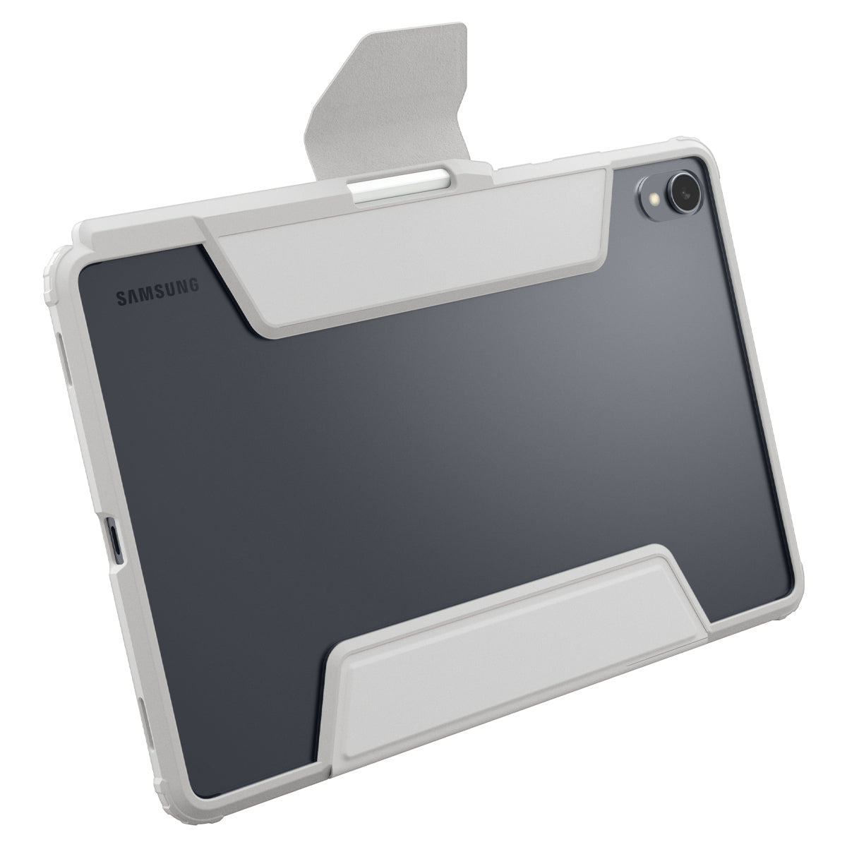 Schutzhülle für Galaxy Tab S11, Spigen Ultra Hybrid Pro, Grau-Transparent