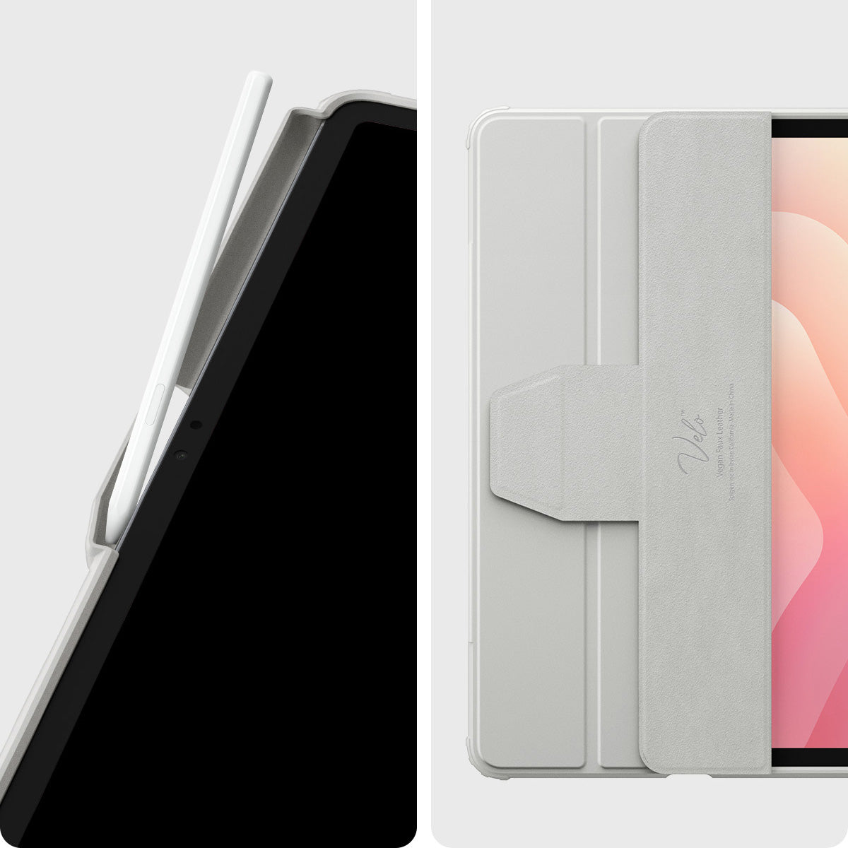 Schutzhülle für Galaxy Tab S11, Spigen Ultra Hybrid Pro, Grau-Transparent