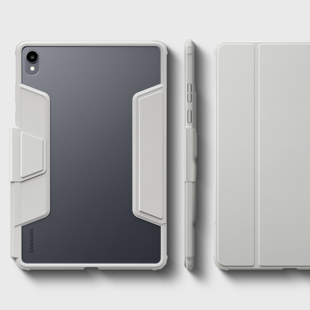 Schutzhülle für Galaxy Tab S11, Spigen Ultra Hybrid Pro, Grau-Transparent