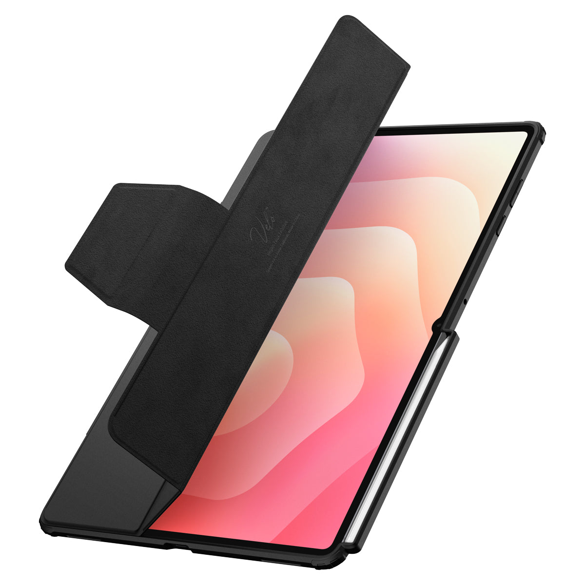 Schutzhülle für Galaxy Tab S11 Ultra, Spigen Ultra Hybrid Pro, Schwarz-Transparent