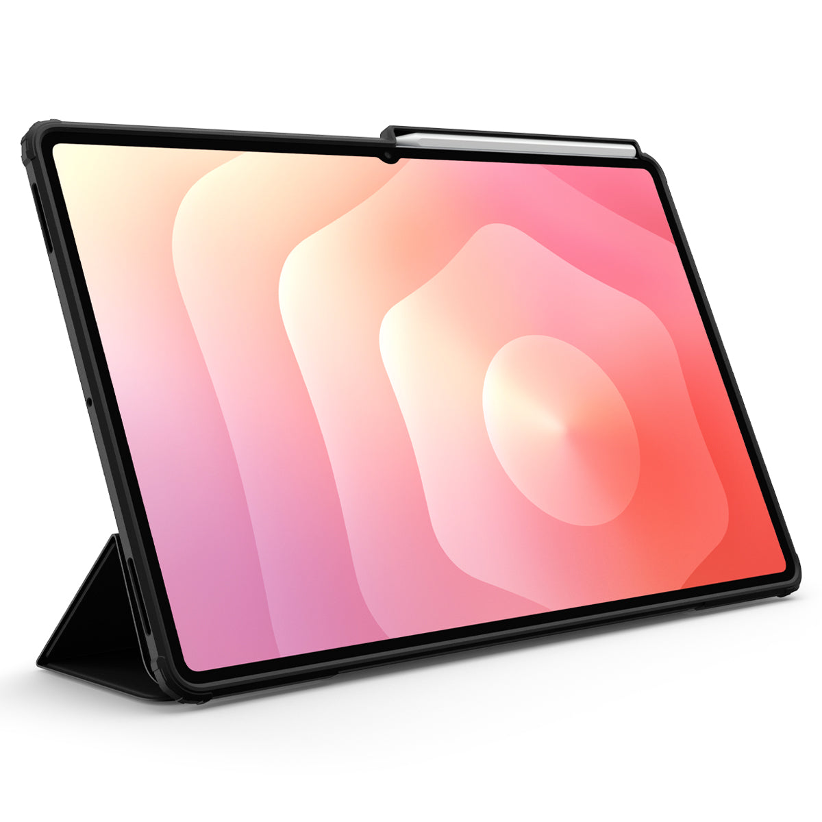 Schutzhülle für Galaxy Tab S11 Ultra, Spigen Ultra Hybrid Pro, Schwarz-Transparent