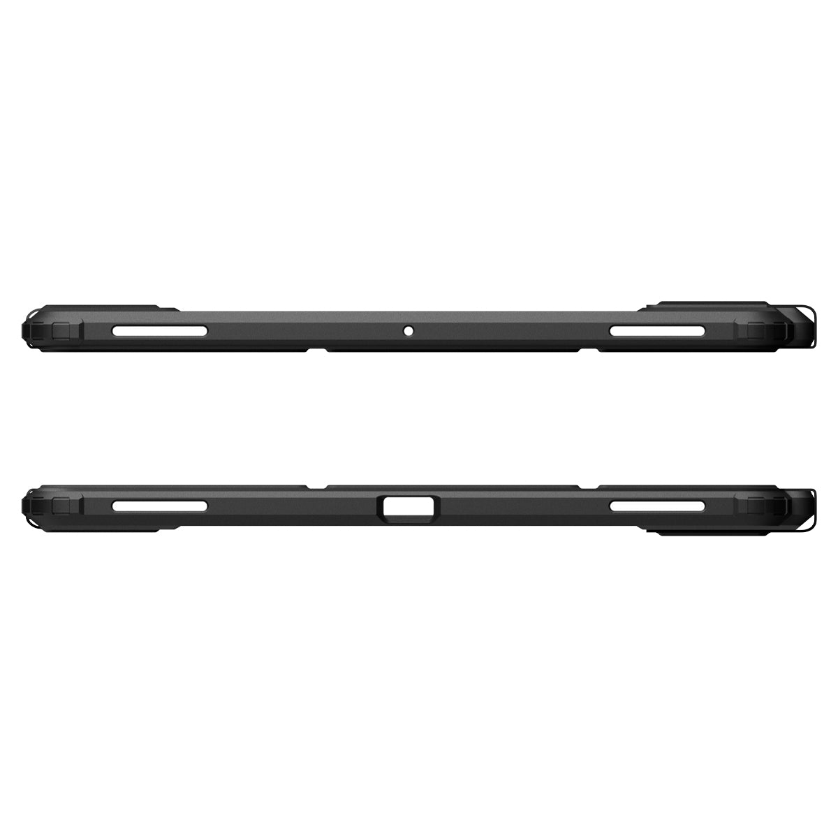 Schutzhülle für Galaxy Tab S11 Ultra, Spigen Ultra Hybrid Pro, Schwarz-Transparent