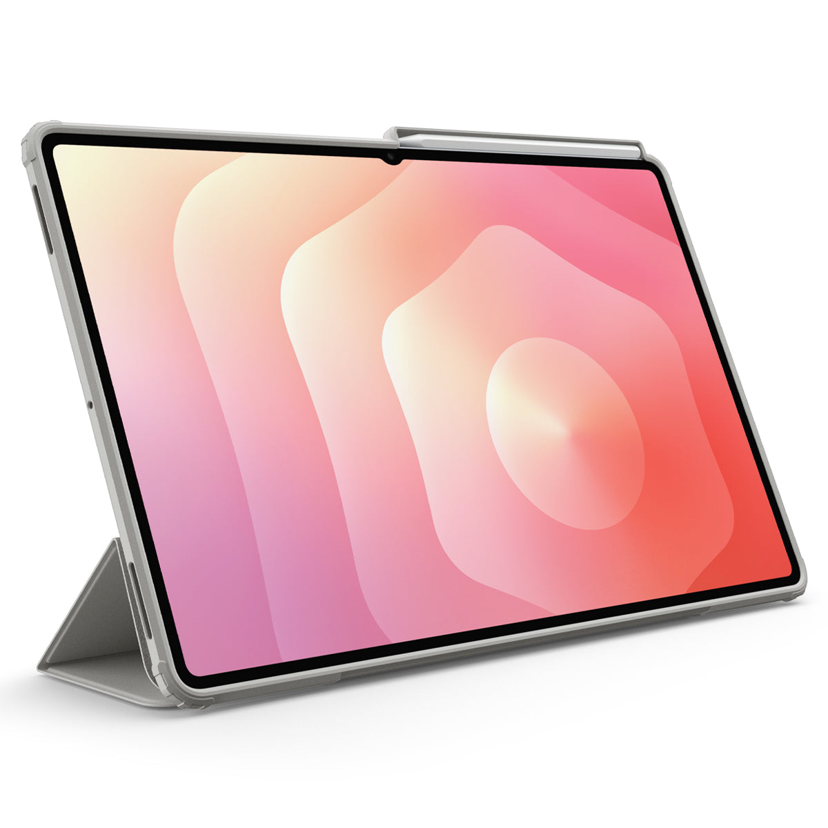Schutzhülle für Galaxy Tab S11 Ultra, Spigen Ultra Hybrid Pro, Grau-Transparent