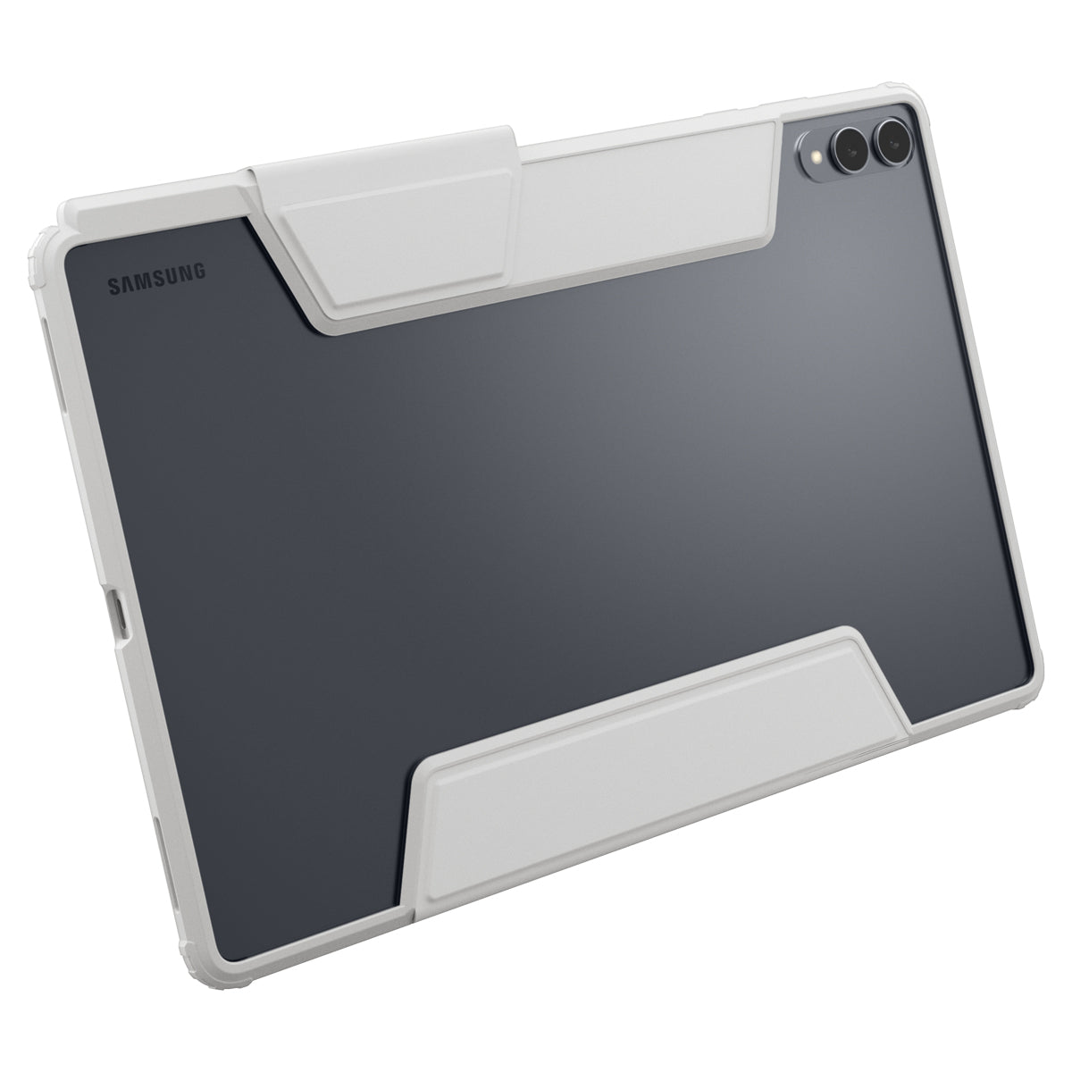 Schutzhülle für Galaxy Tab S11 Ultra, Spigen Ultra Hybrid Pro, Grau-Transparent