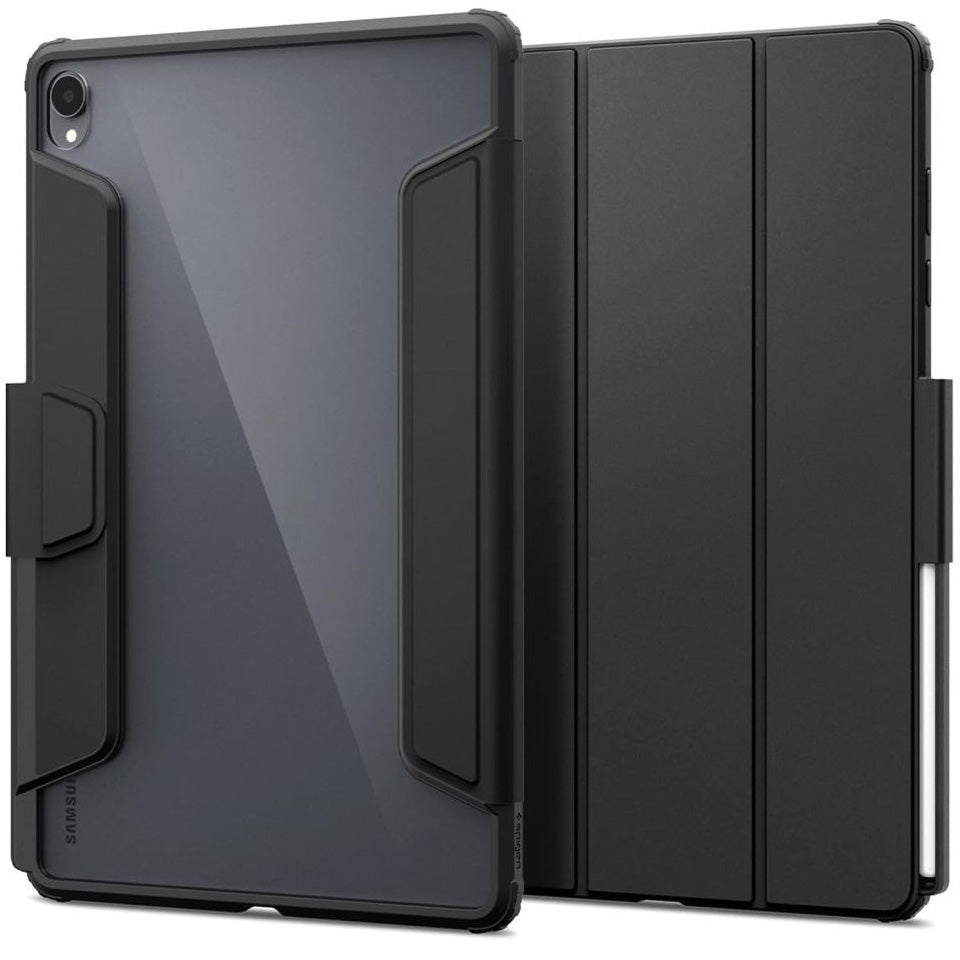 Schutzhülle für Galaxy Tab S12 Plus, Spigen Ultra Hybrid Pro, Schwarz-Transparent (7/17)