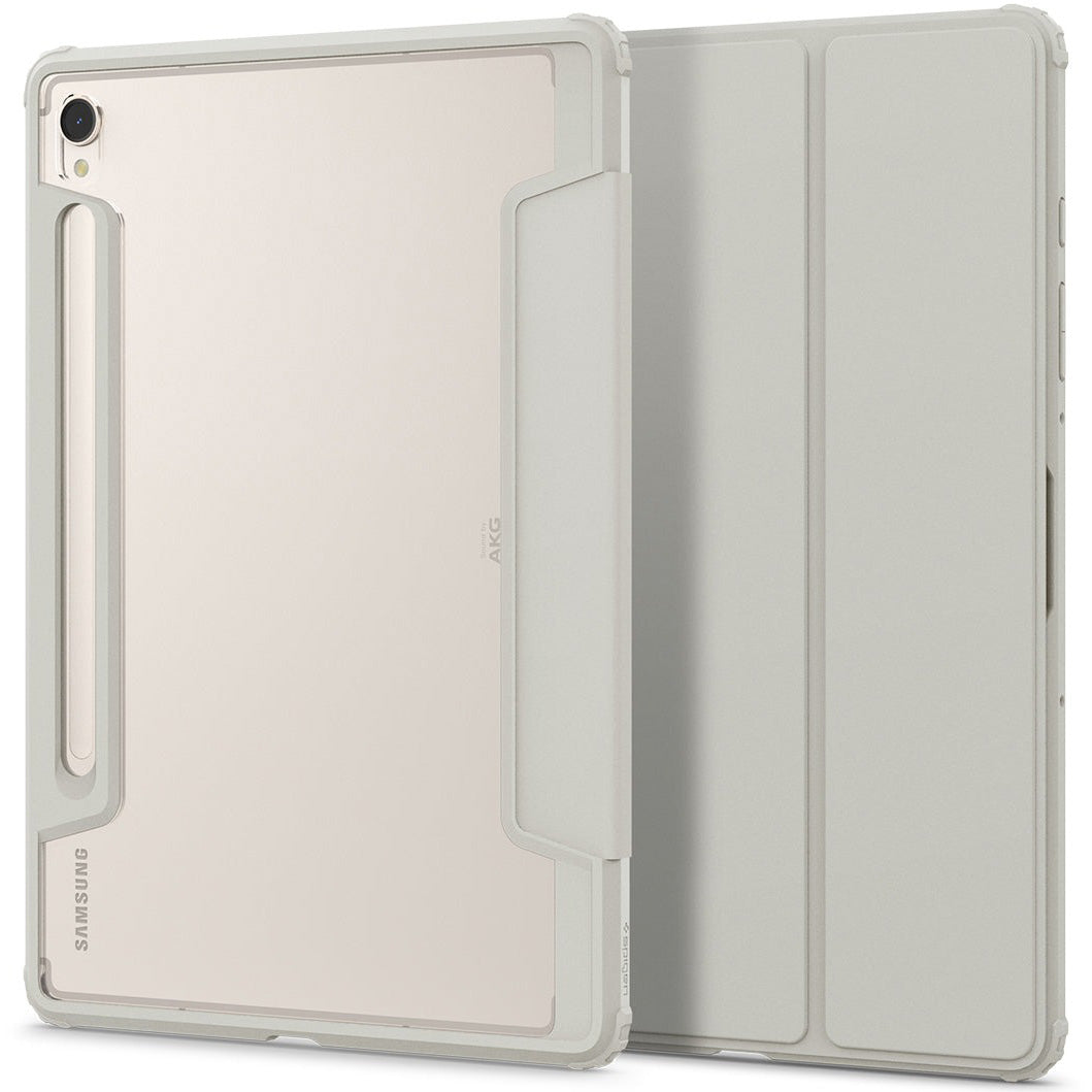 Schutzhülle Spigen Ultra Hybrid Pro für Galaxy Tab S9, Grau-Transparent