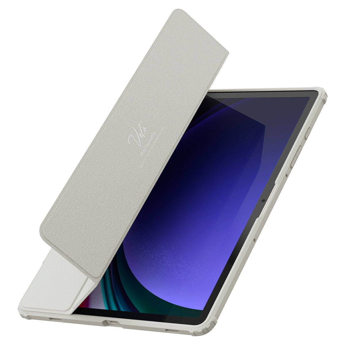Schutzhülle Spigen Ultra Hybrid Pro für Galaxy Tab S9, Grau-Transparent