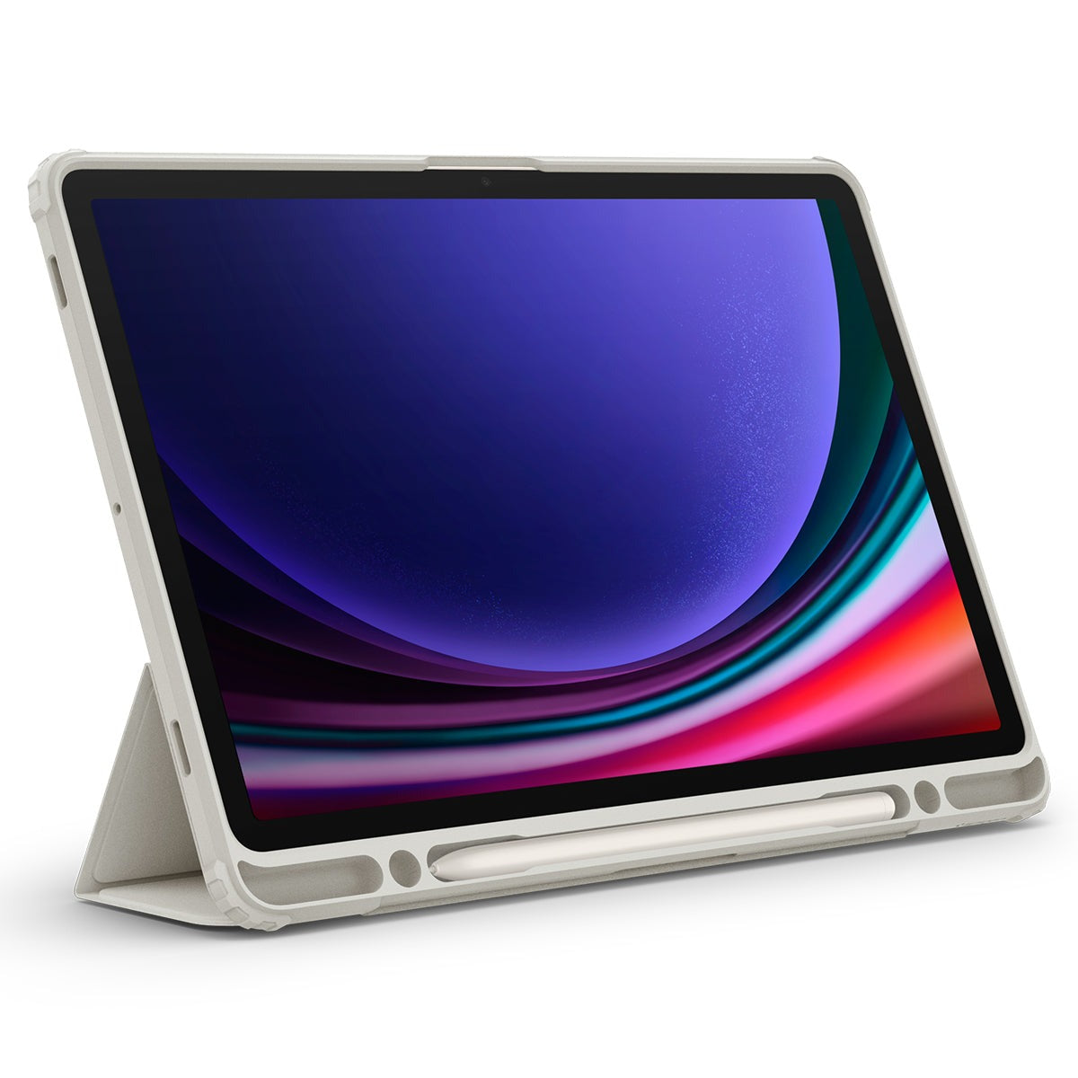 Schutzhülle Spigen Ultra Hybrid Pro für Galaxy Tab S9, Grau-Transparent