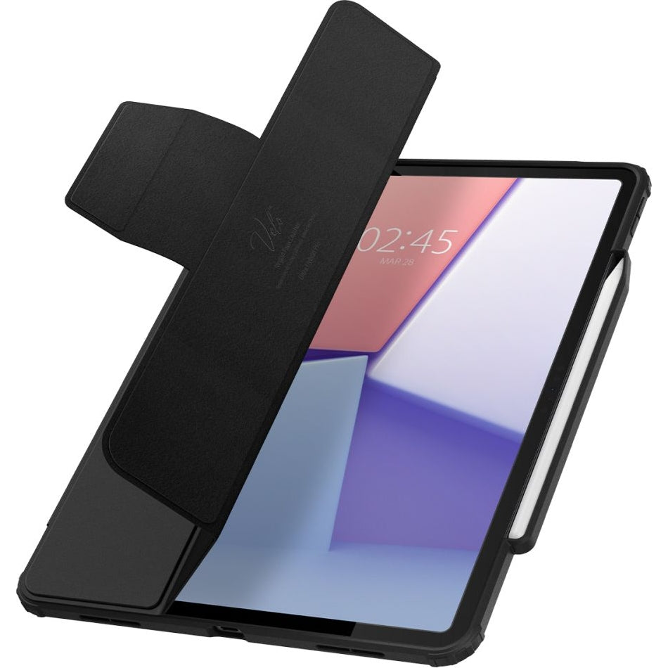 Schutzhülle für iPad Air 13" 2025 / 2024, Spigen Ultra Hybrid Pro, Schwarz und Transparent