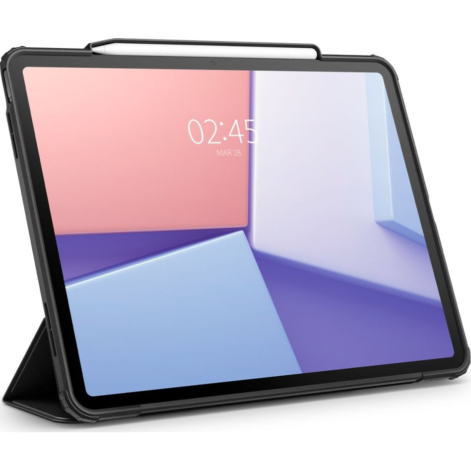 Schutzhülle für iPad Air 13" 2025 / 2024, Spigen Ultra Hybrid Pro, Schwarz und Transparent