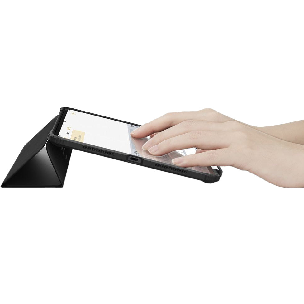 Schutzhülle für iPad Pro 11" 5 gen. 2024, Spigen Ultra Hybrid Pro, Schwarz und Transparent