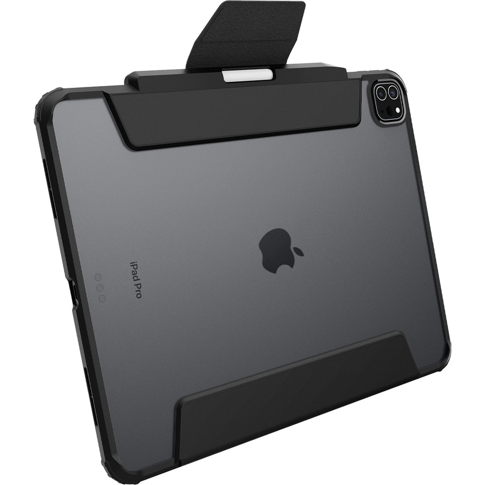 Schutzhülle für iPad Pro 13" 2025 / 2024, Spigen Ultra Hybrid Pro, Schwarz und Transparent