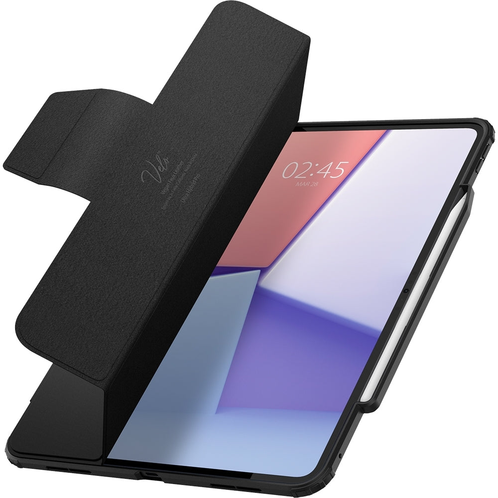 Schutzhülle für iPad Pro 13" 2025 / 2024, Spigen Ultra Hybrid Pro, Schwarz und Transparent
