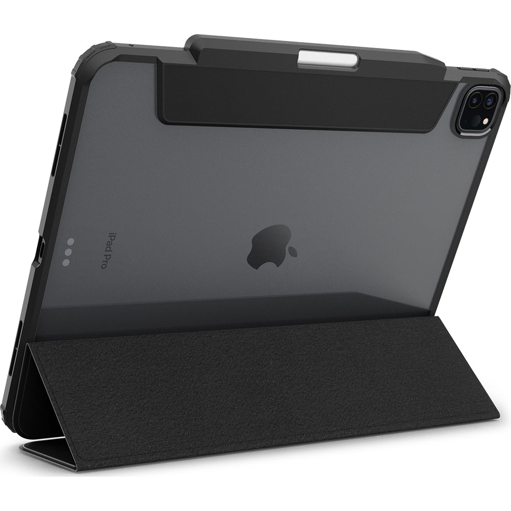 Schutzhülle für iPad Pro 13" 2025 / 2024, Spigen Ultra Hybrid Pro, Schwarz und Transparent