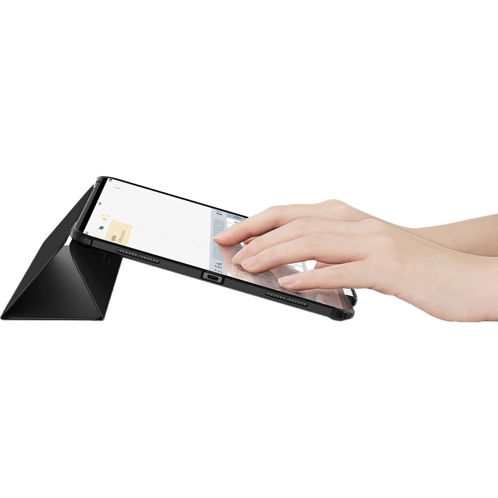 Schutzhülle für iPad Pro 13" 2025 / 2024, Spigen Ultra Hybrid Pro, Schwarz und Transparent