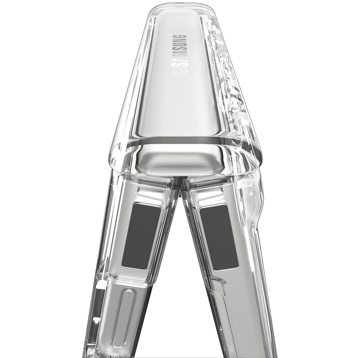 Handyhülle für Galaxy Z Flip8, Spigen Ultra Hybrid Mag mit MagSafe, Transparent