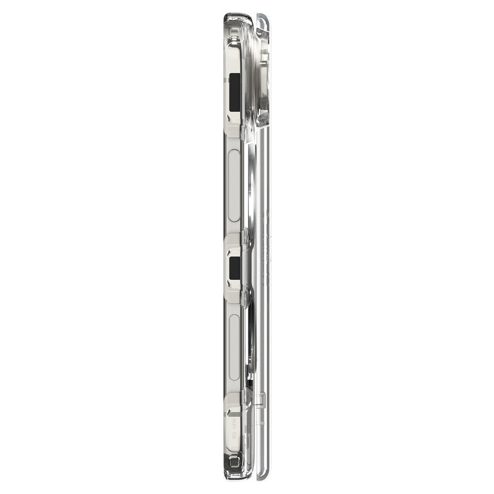 Handyhülle für iPhone Duo, Spigen Ultra Hybrid Pro S Mag mit MagSafe, Transparent (13/16)