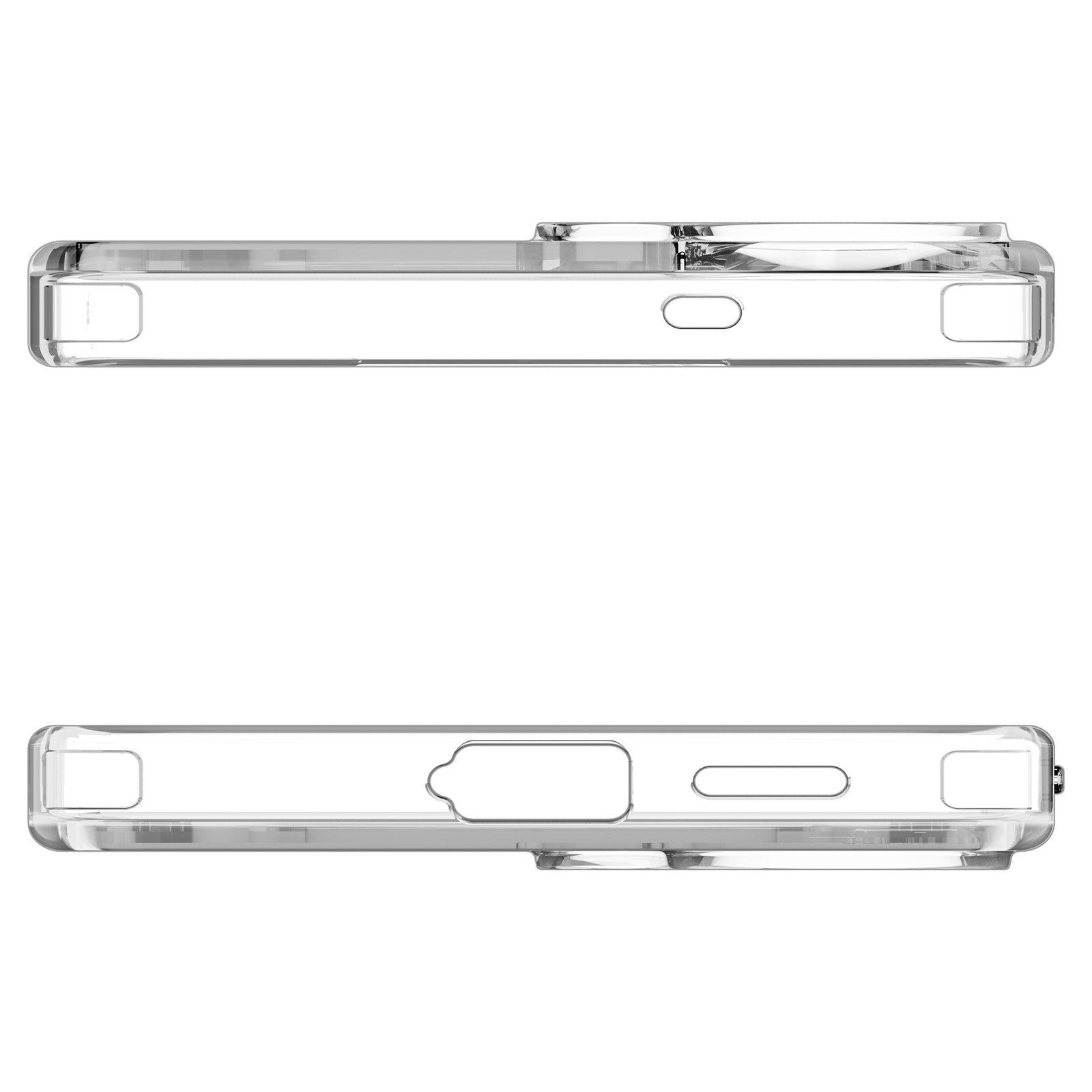 Handyhülle für Galaxy S26, Spigen Ultra Hybrid S Mag mit MagSafe, Transparent-Weiß