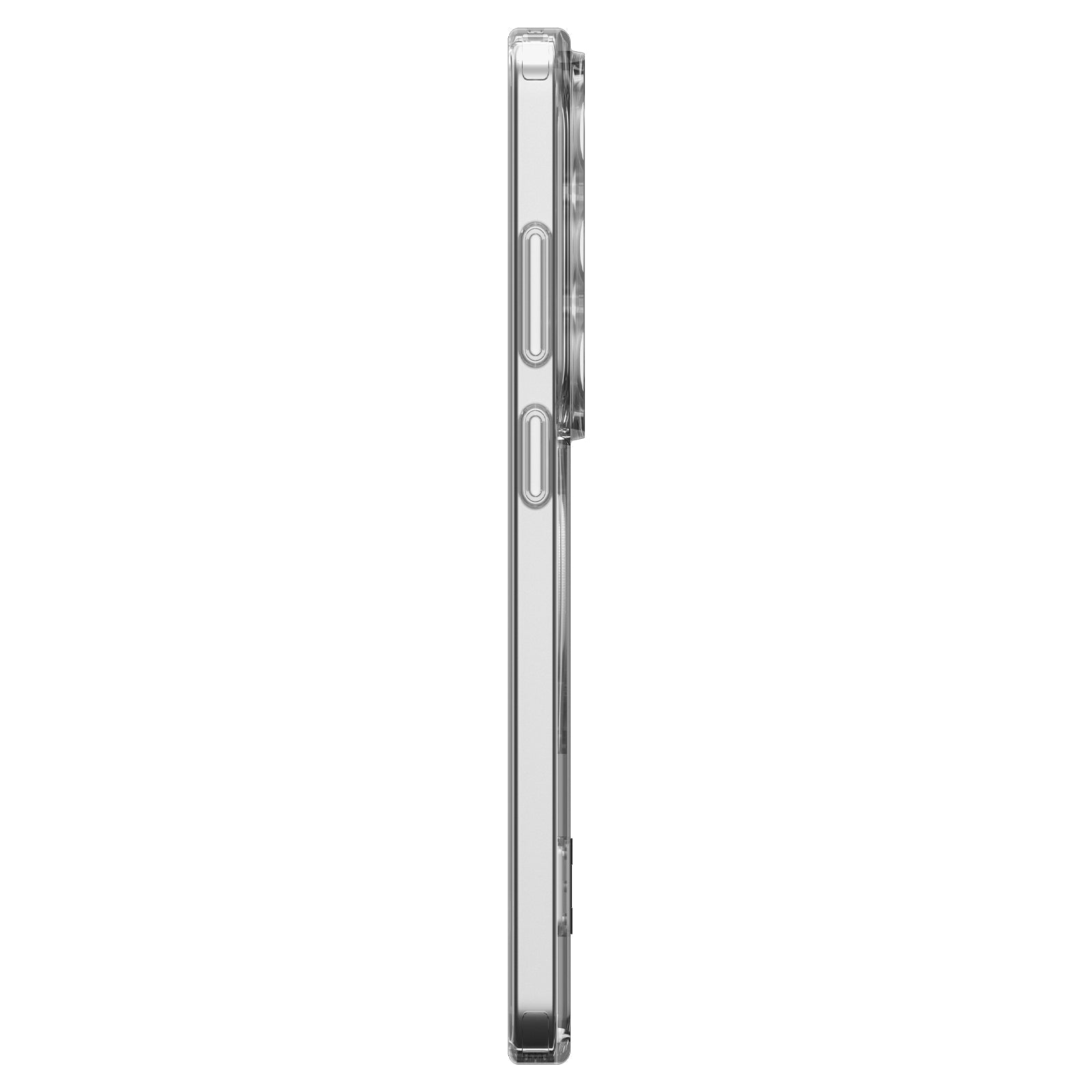 Handyhülle für Galaxy S26 Ultra, Spigen Ultra Hybrid S Mag mit MagSafe, Transparent-Weiß