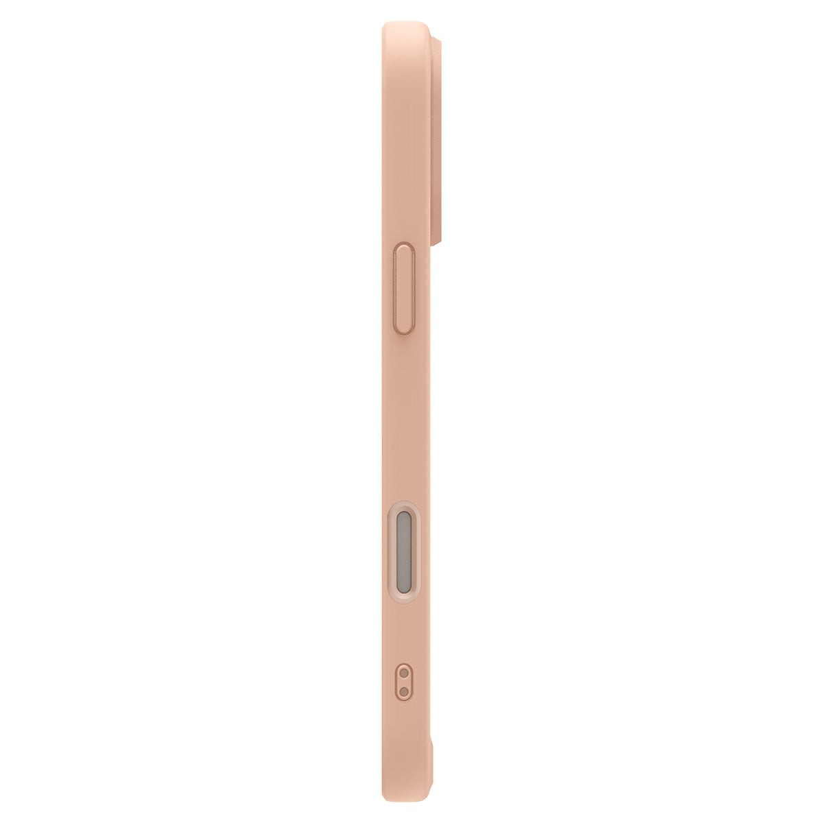 Handyhülle für iPhone 16 Pro, Spigen Ultra Hybrid T Mag (CC) mit MagSafe, Durchscheinend-Rosa