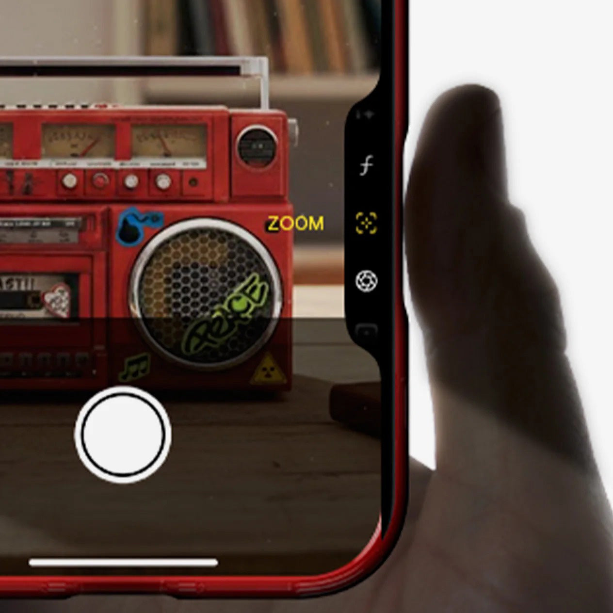 Handyhülle für iPhone 17 Pro, Spigen Ultra Hybrid T Mag (CC) mit MagSafe, Rot-Gemustert (C11 Blast)