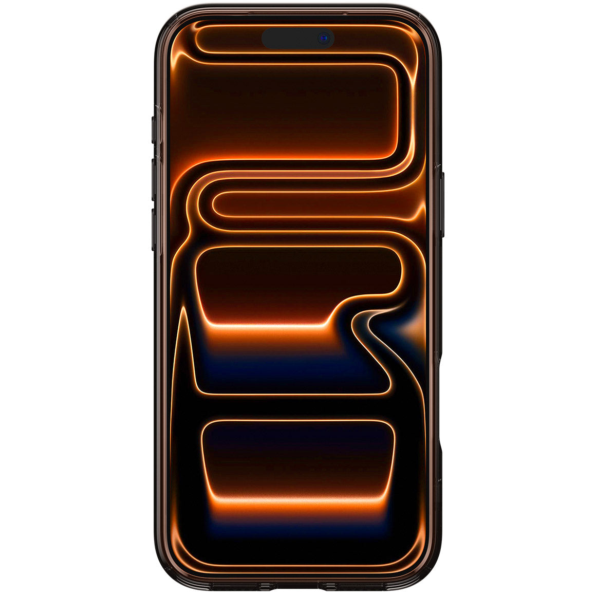 Handyhülle für iPhone 17 Pro, Spigen Ultra Hybrid T Mag (CC) mit MagSafe, Grau-Gemustert (C11 Inkverse)