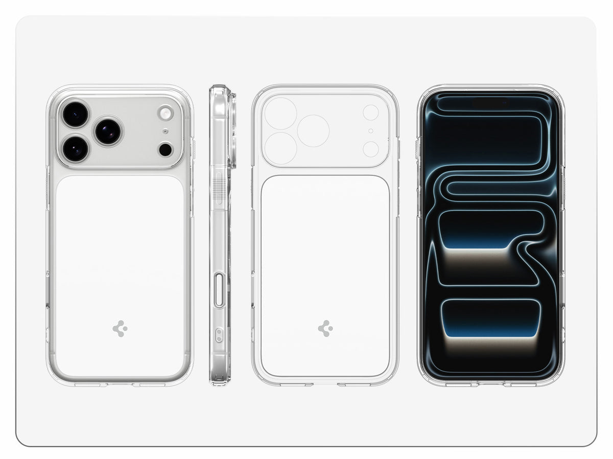 Handyhülle für iPhone 18 Pro Max, Spigen Ultra Hybrid T Mag (CC) mit MagSafe, Transparent-Weiß (3/15)