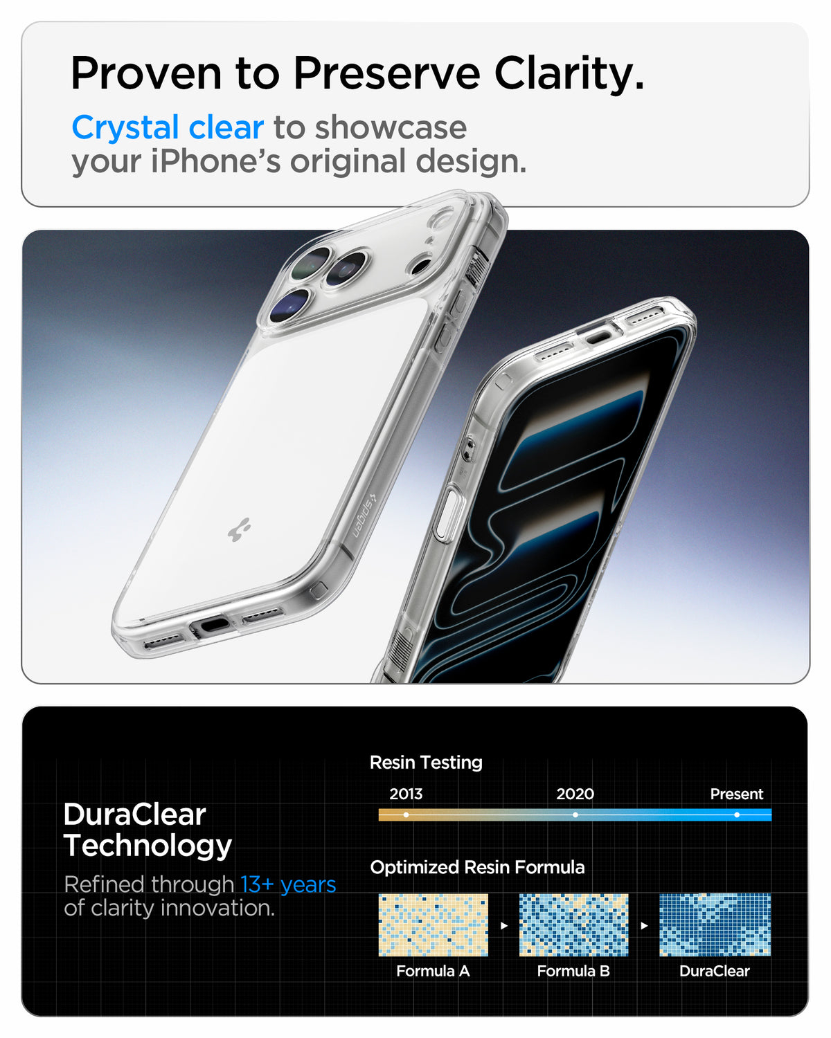 Handyhülle für iPhone 18 Pro Max, Spigen Ultra Hybrid T Mag (CC) mit MagSafe, Transparent-Weiß (5/15)