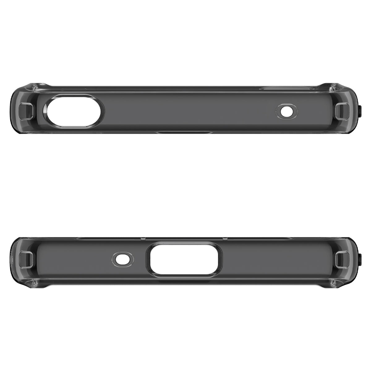 Schutzhülle Spigen Ultra Hybrid für Xperia 10 V, Rauchfarben-Grau (Zero One)