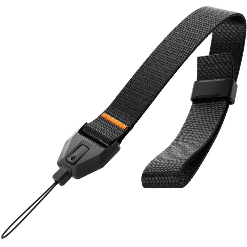 Handgelenkband für das Handy, Spigen Lanyard Strap Wrist, Schwarz