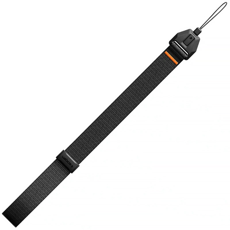 Handgelenkband für das Handy, Spigen Lanyard Strap Wrist, Schwarz
