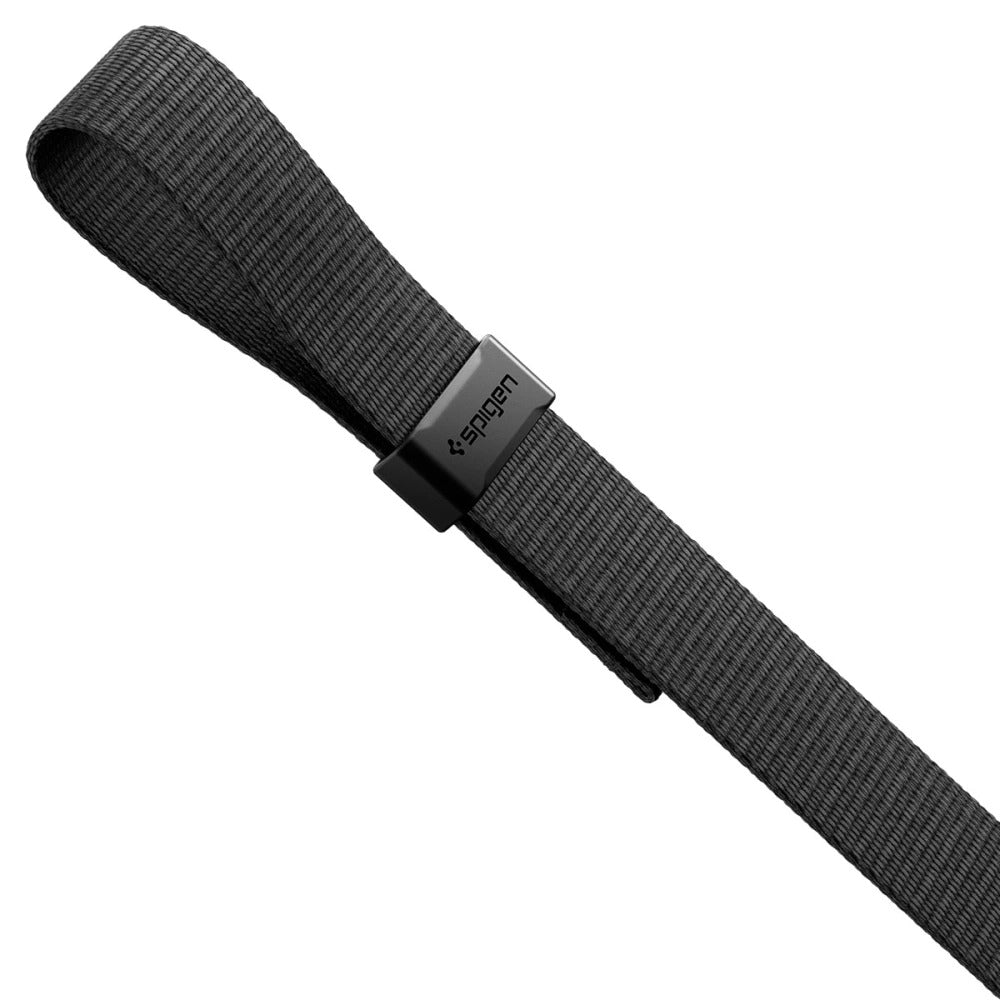 Handgelenkband für das Handy, Spigen Lanyard Strap Wrist, Schwarz