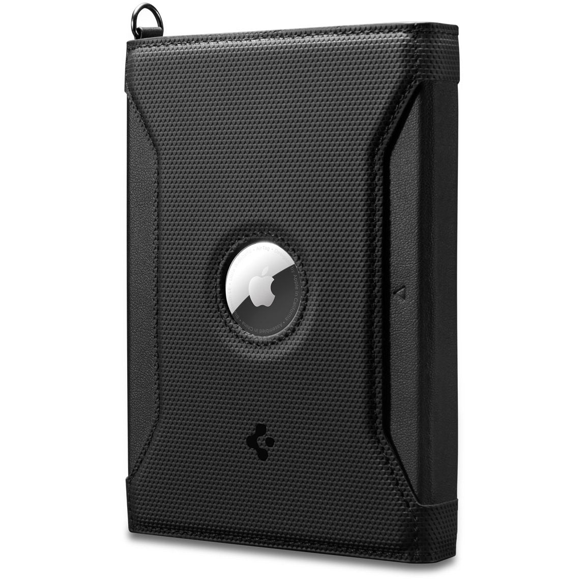 RFID-Brieftasche, Karten-/Passport-/AirTag-/Dokumentenetui, Spigen Universal Passport Holder AirTag, Schwarz
