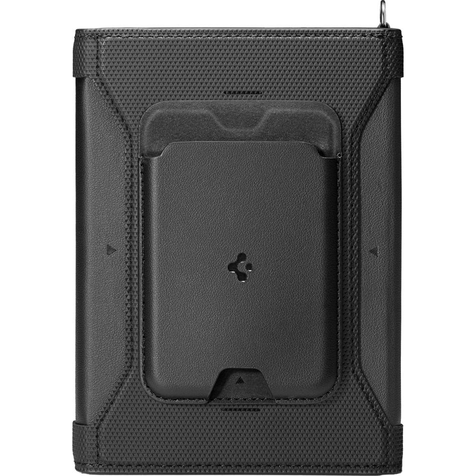 RFID-Brieftasche, Karten-/Passport-/Dokumentenetui, Spigen Universal Passport Holder with MagSafe Wallet, Schwarz