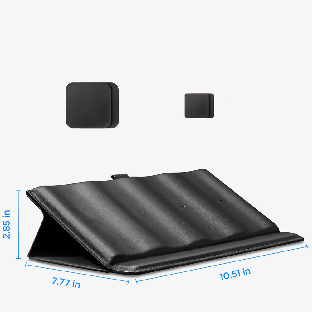 Magnetischer Halter und Organizer für Fernbedienungen, Spigen Universal Remote Control Stand, Schwarz