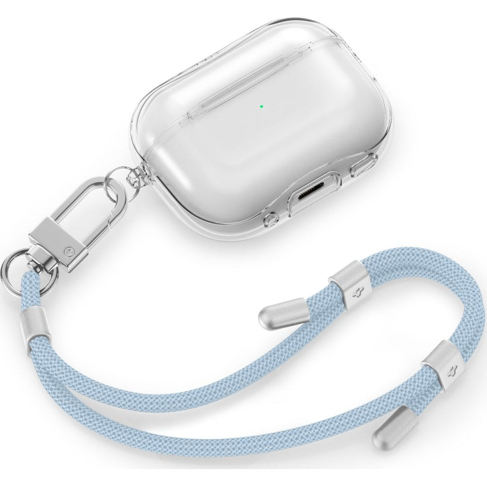 Handy-Schlüsselband, Spigen Crossbody Strap + Wrist Strap + ConTag, Blau
