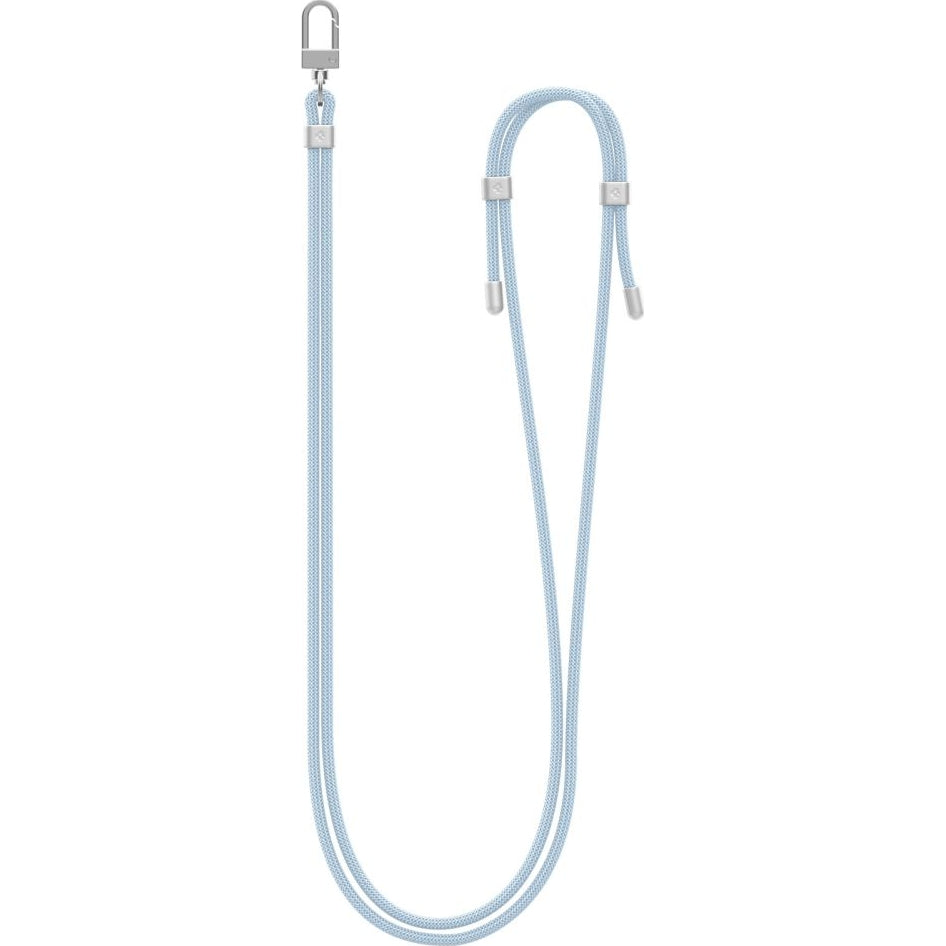 Handy-Schlüsselband, Spigen Crossbody Strap + Wrist Strap + ConTag, Blau